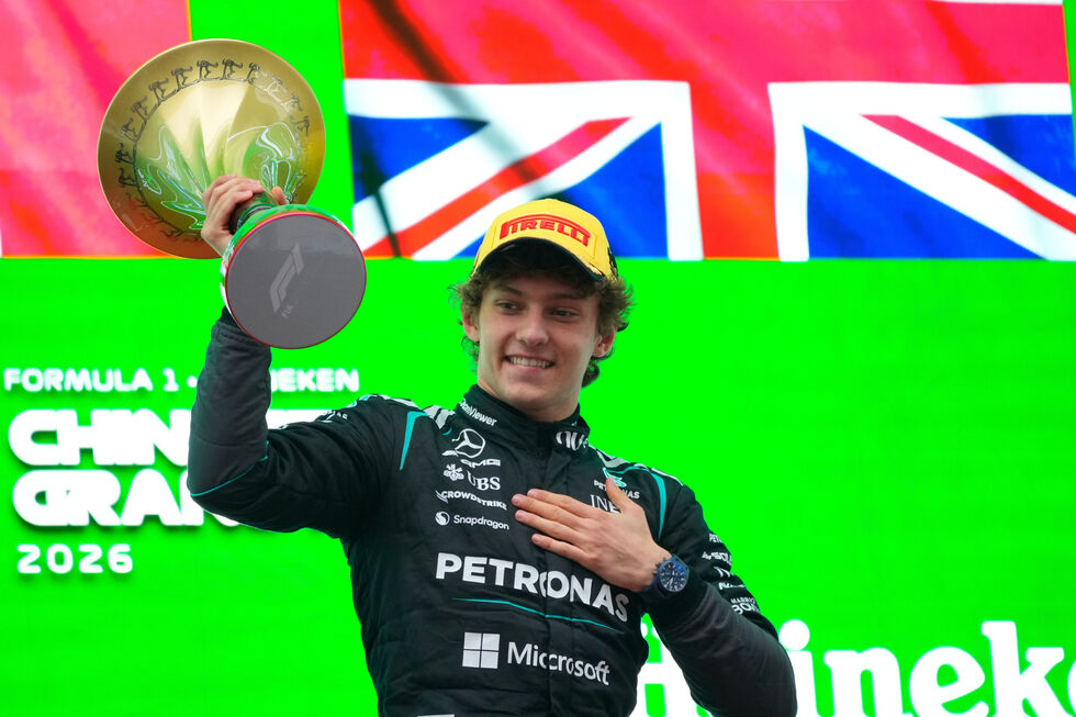 Kimi Antonelli venceu o GP da China