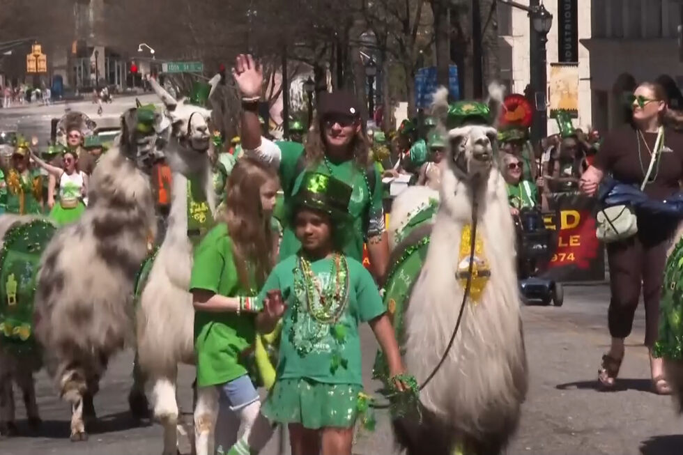 Atlanta celebra St. Patrick's Day com desfile nas ruas da cidade