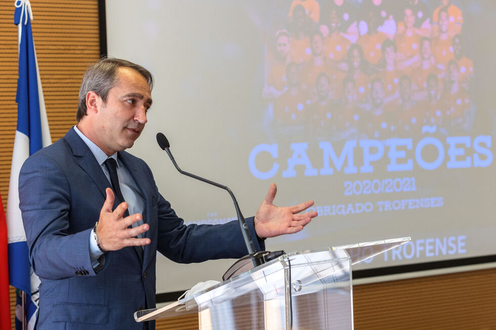 Sérgio Humberto na altura em que era presidente da câmara da Trofa