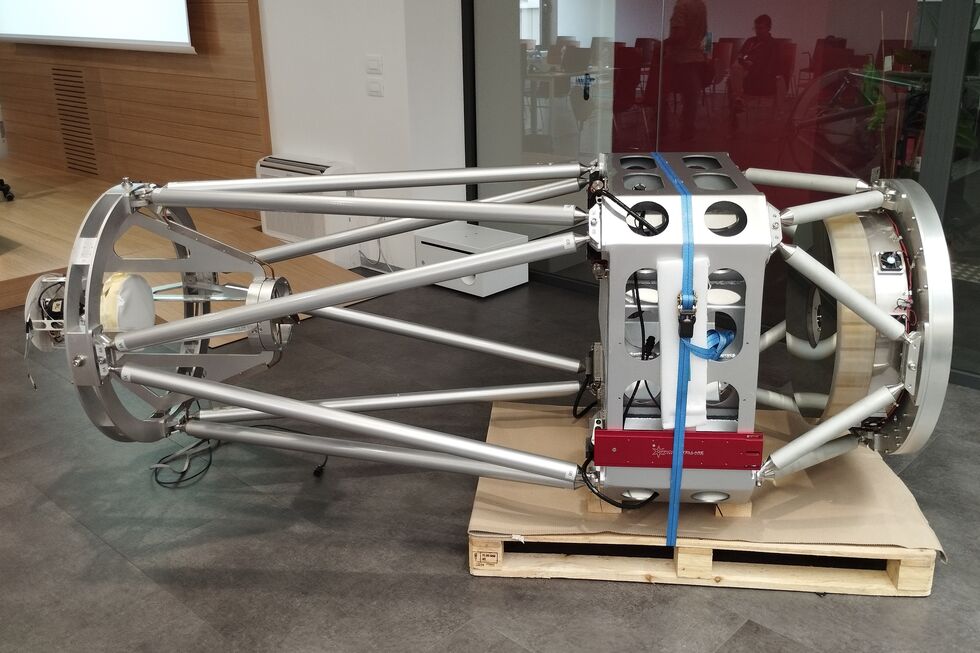 O telescópio custou cerca de 800 mil euros e foi financiado por fundos comunitários