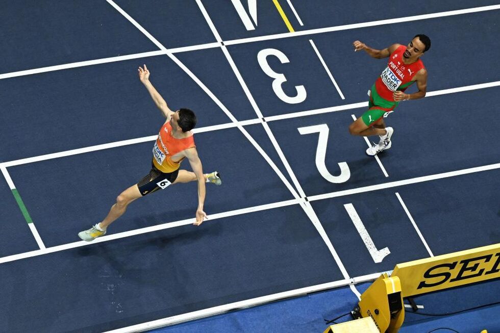 Isaac Nader sagrou-se vice-campeão de 1.500 metros