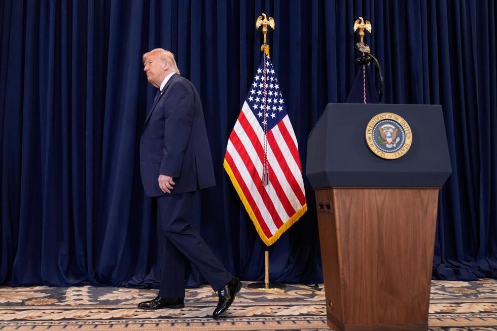 Trump comenta o conflito no Médio Oriente e espera resolução breve