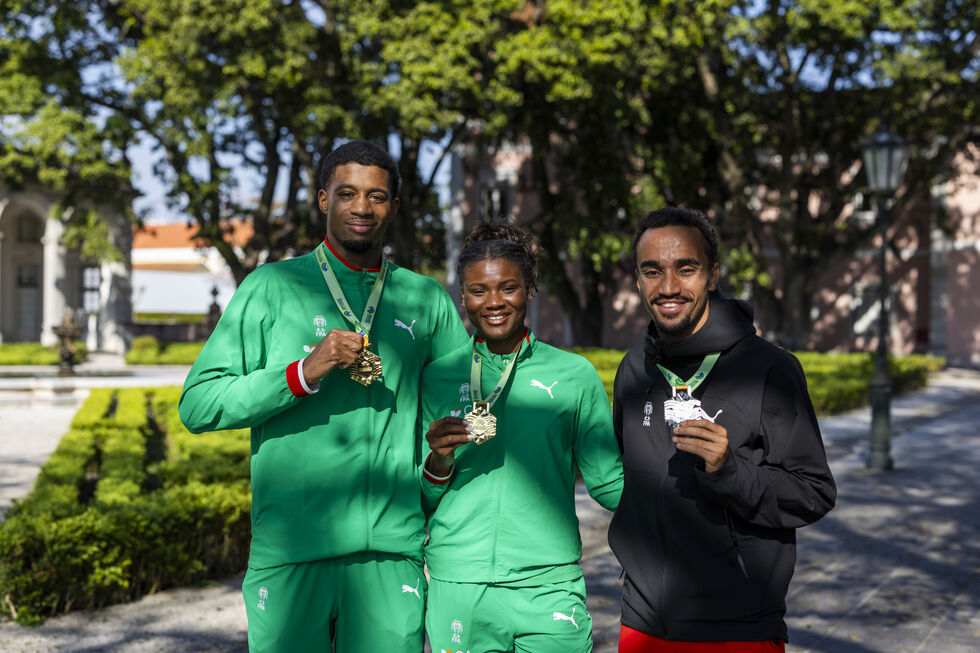 Gerson Baldé, Agate Sousa e Isaac Nader