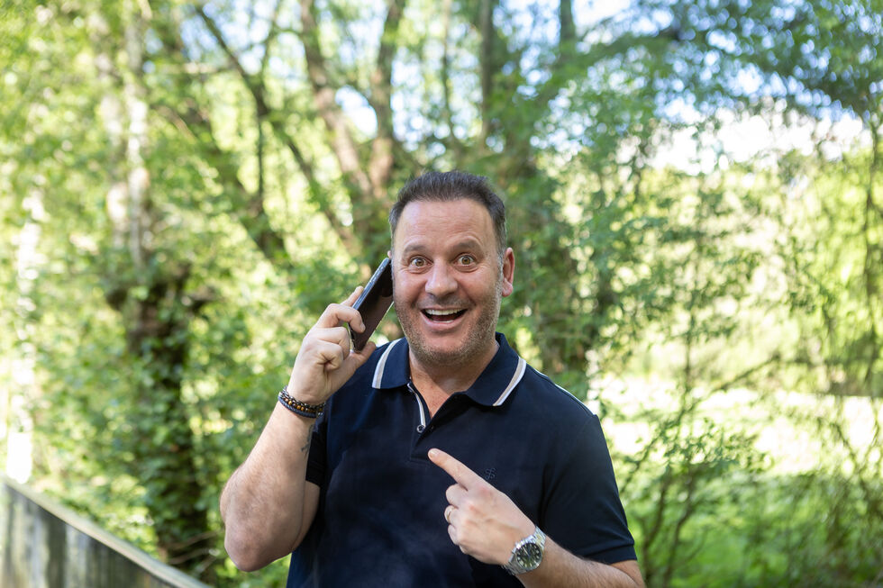 Cândido Costa foi fotografado pela SÁBADO, na quinta-feira, 28 de março, em Lordelo (Paredes)