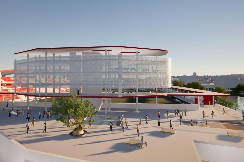 Projeto para novo estádio do Salgueiros