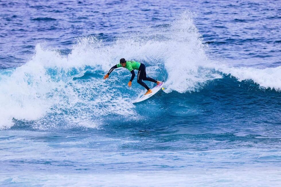 Guilherme Ribeiro em ação
