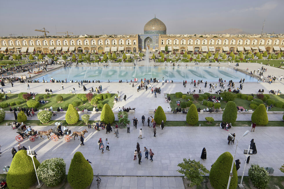 Praça de Naqsh-e Jahan (Meidan Emam)