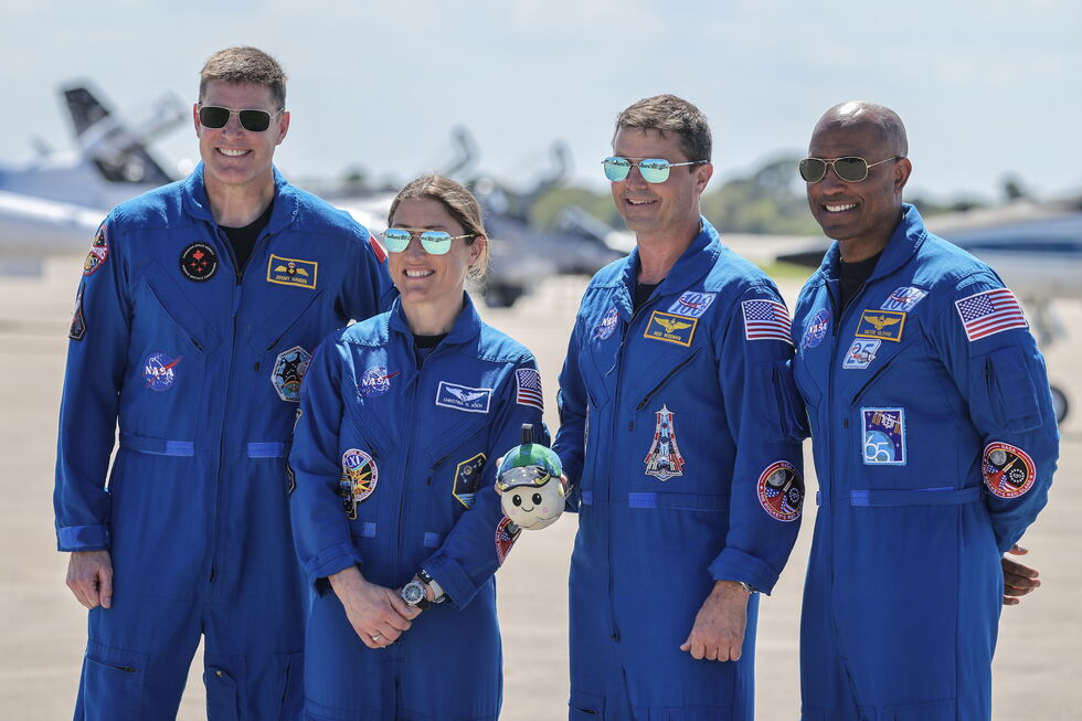 A tripulação do Artemis II