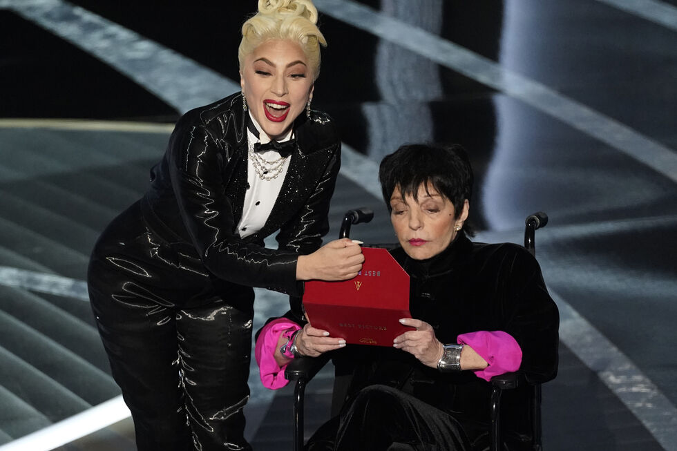 Lady Gaga e Liza Minnelli nos Óscares apresentam Melhor Filme