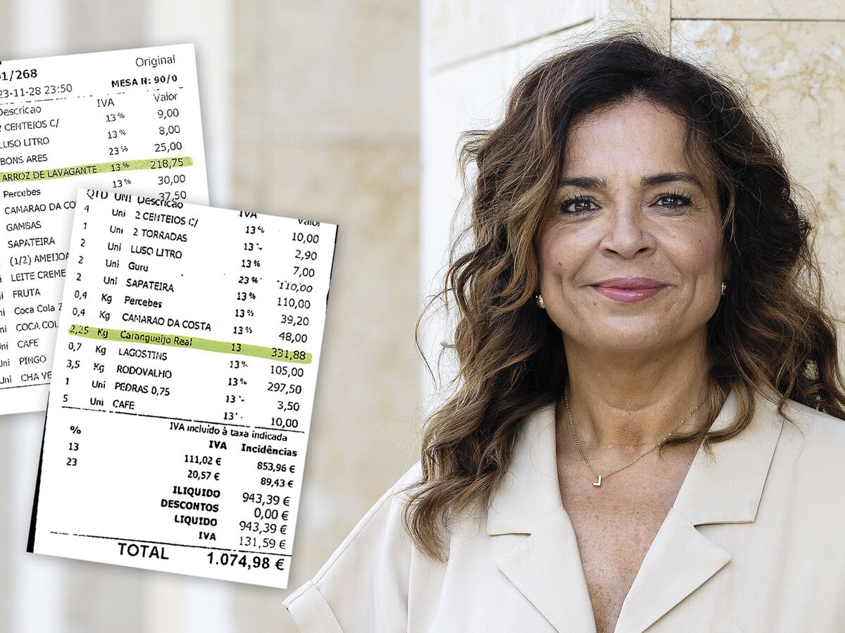 Caranguejo-real, lagosta, lavagante e ostras. Luísa Salgueiro gasta milhares em "reuniões de trabalho" à mesa
