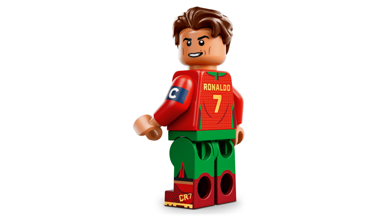 Lego lança coleção com Ronaldo, capitão da seleção portuguesa
