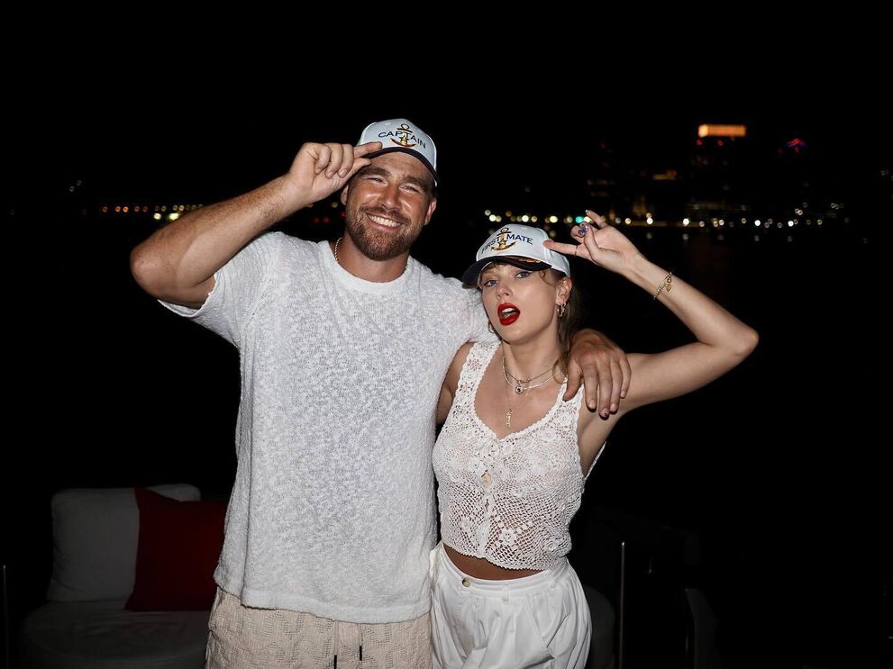 Taylor Swift e Travis Kelce 