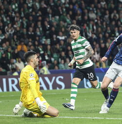 Sporting perde com Arsenal e fica mais longe das meias-finais