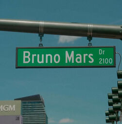Las Vegas batiza rua com nome de Bruno Mars