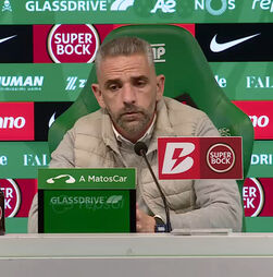 Rui Borges: 'Renovação? Estou focado no próximo jogo'