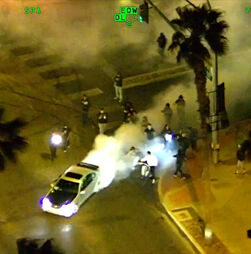 Corridas ilegais em Las Vegas levam a 77 detenções numa operação policial. Veja as imagens 