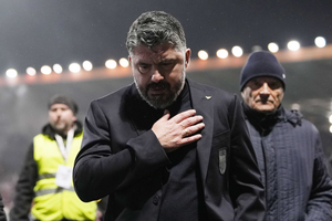 Gennaro Gattuso, selecionador de Itália, após falhar o apuramento para o Mundial