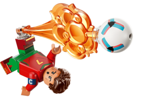 Ronaldo em versão Lego e troféu: coleção para fãs até 80 euros