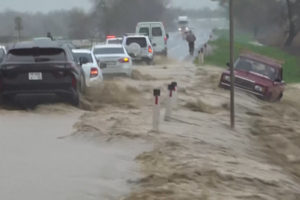 Imagens mostram cheias e estragos provocados por chuvas intensas na Rússia 