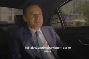 Governo publica vídeo de Luís Montenegro no carro sem cinto de segurança