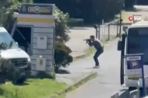 Reveladas novas imagens do tiroteio em frente ao consulado de Israel em Istambul