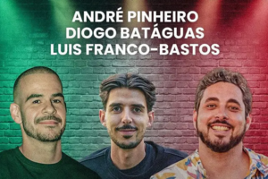 Humoristas André Pinheiro, Diogo Batáguas e Luís Franco-Bastos envolvidos em polémica com hino do México na Sport TV