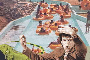 Da vitória de Guterres em 1995, às raves e ao “Tou xim”  do anúncio da Telecel, não faltam imagens marcantes na  montagem do diretor de arte Pedro  Fernandes 