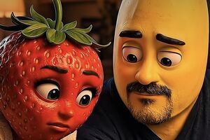 A Morango que é traída pelo Manga