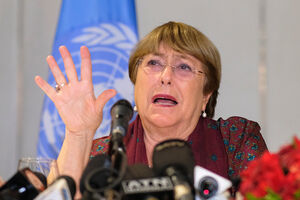 Michelle Bachelet discursa sobre o processo de eleição para Secretário-Geral da ONU