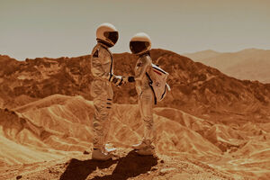 Simulação de humanos em Marte