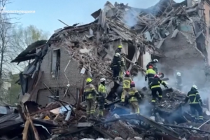 Pelo menos 14 feridos em ataque noturno em Dnipro 