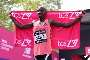 Sabastian Sawe impôs-se em Londres