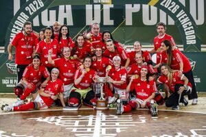 Equipa feminina do Benfica conquistou mais uma Taça de Portugal