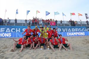 Portugal campeão europeu de futebol de praia de sub-20