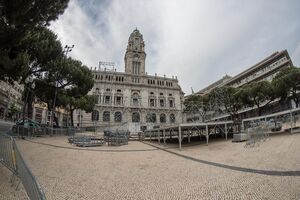 Preparativos na câmara do Porto para possível festa do FC Porto