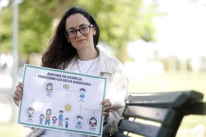 Cátia Silva tem 37 anos, é madrasta há quatro, com dois  enteados (de 6 e 11) e um filho (de 7) do anterior relacionamento