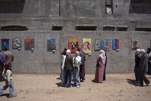Arte nasce entre ruínas em festival na Faixa de Gaza