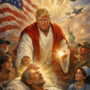 Trump apaga imagem onde aparece como Jesus após críticas: 'Agora apague a sua presidência'
