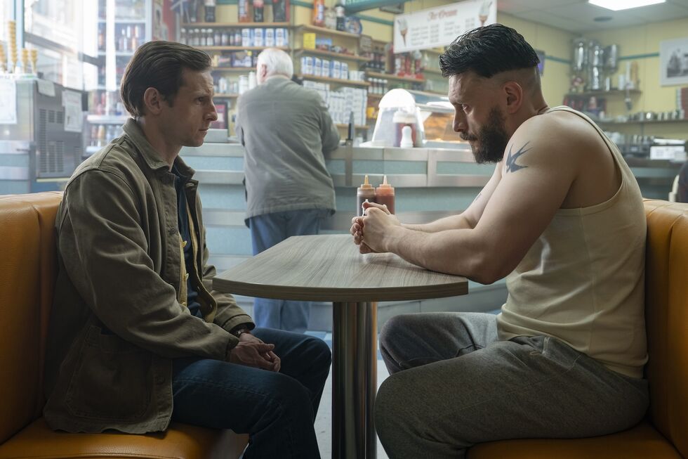 "Half Man" acompanha a evolução da relação entre Niall (Jamie Bell, esq.ª) e Ruben (Richard Gadd, dir.ª)