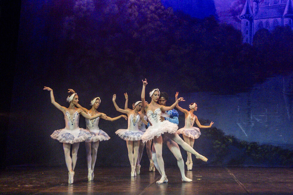 Espetáculo "O Lago dos Cisnes"