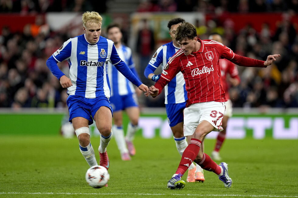 O FC Porto já defrontou esta época o Nottingham Forest, na fase de liga, tendo perdido em Inglaterra por 2-0