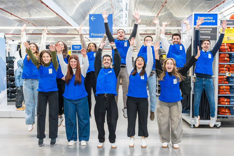 Decathlon Portugal distribui lucros pelos colaboradores.
