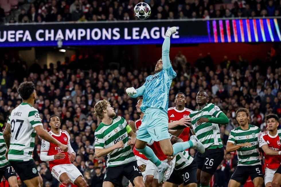 Sporting afastado da Liga dos Campeões