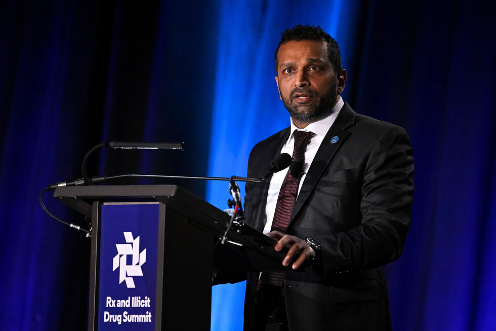 Diretor do FBI, Kash Patel, discursa sobre drogas Ilícitas