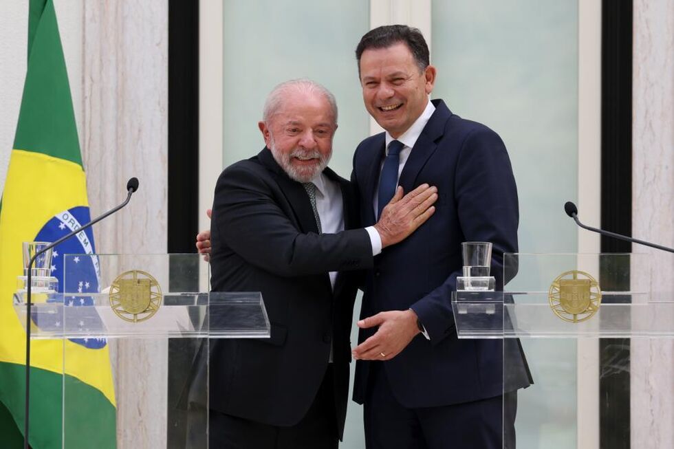 Lula da Silva encontra-se com Luís Montenegro