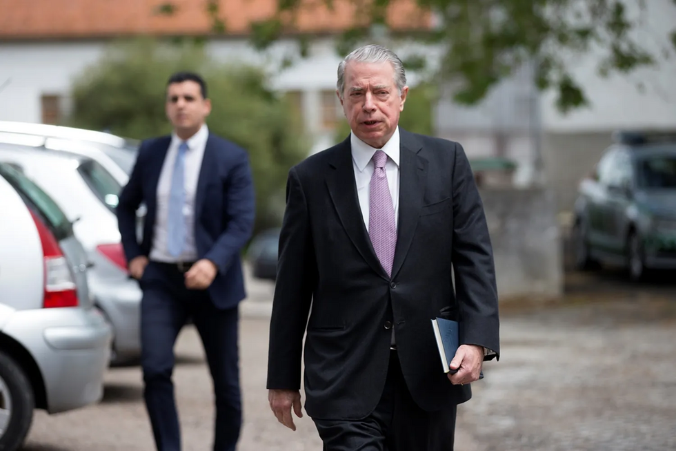 Ricardo Salgado com consultor da Deloitte em perícia do antigo BES