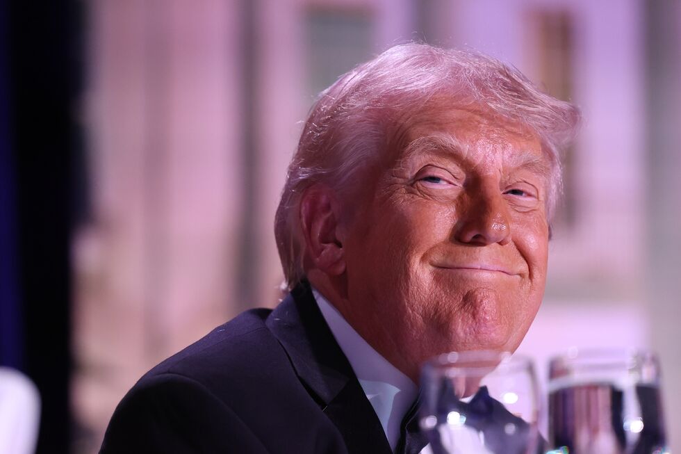 Donald Trump no jantar anual da Associação de Correspondentes da Casa Branca