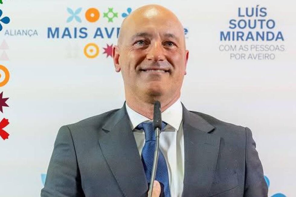 Luís Souto Miranda, o presidente da Câmara de Aveiro