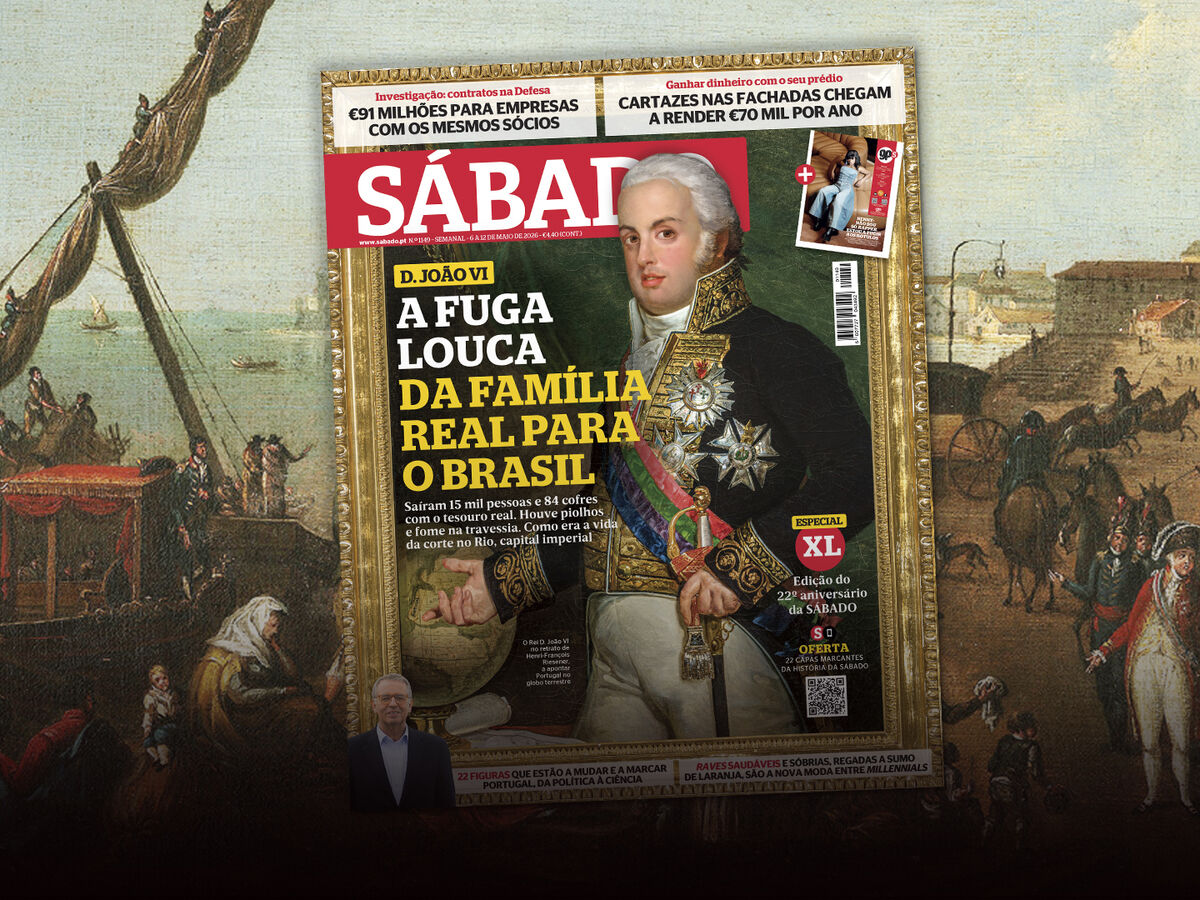 A inédita fuga da família real para o Brasil