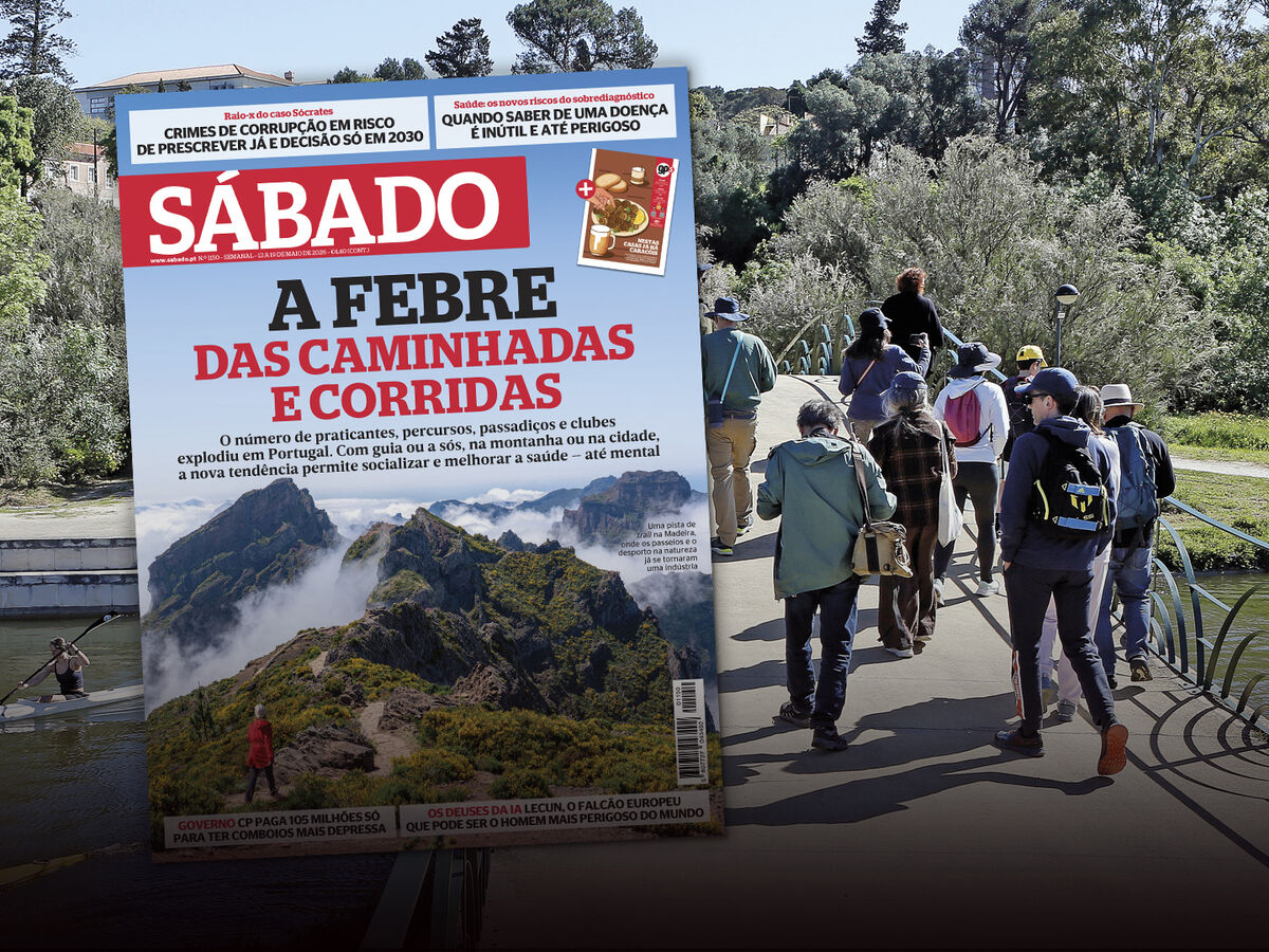 A febre das corridas e caminhadas